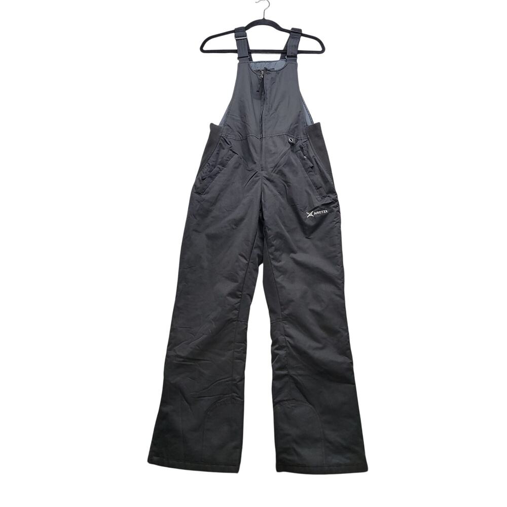 Arctix Womens Small Black Insulated Snow Ski Bib Overalls Snowboard Pants